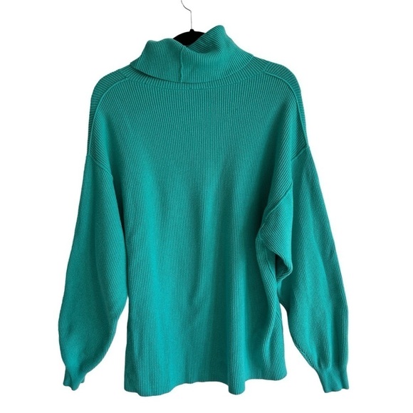 Free People Softly Structured Tunic Sweater in Oasis Blue, Size S - Picture 5 of 8